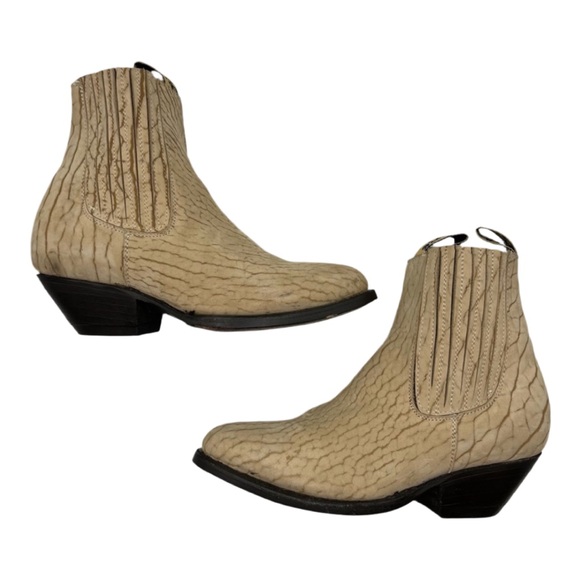 botus jaca | Shoes | Botus Jaca Sz 6 Elegant Cream Western Cowgirl ...